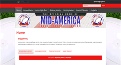 Desktop Screenshot of midamericarugby.com